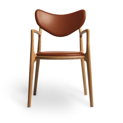 Ro Collection Salon Stol Klädd Rio Cognac