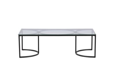 Skanör Soffbord i Glas och Stål