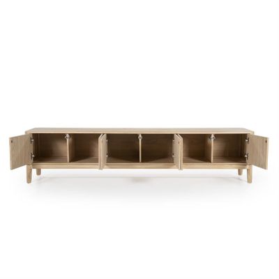 Eleonora TV-bänk Harvey - 6drs. Natur