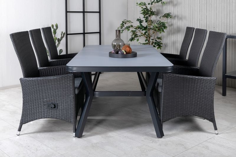 Venture Home Virya Rektangulär Matgrupp