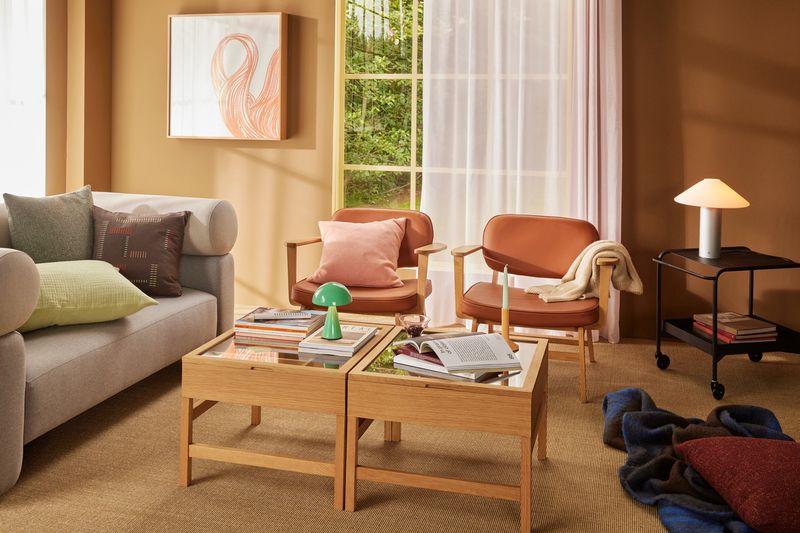 Hübsch Vera Soffa Grå 180x105xh85cm