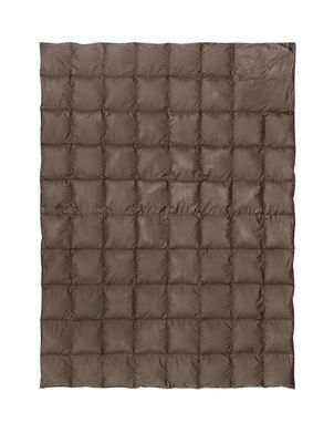 Høie Skumring dunpläd chokladbrun 130x170 cm
