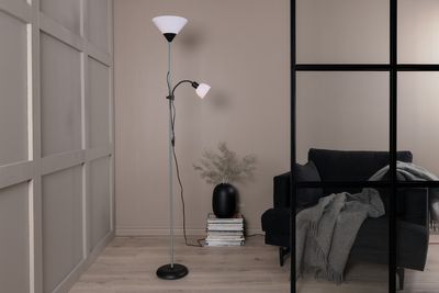 Venture Home Bagasi Golvlampa Ljusgrå