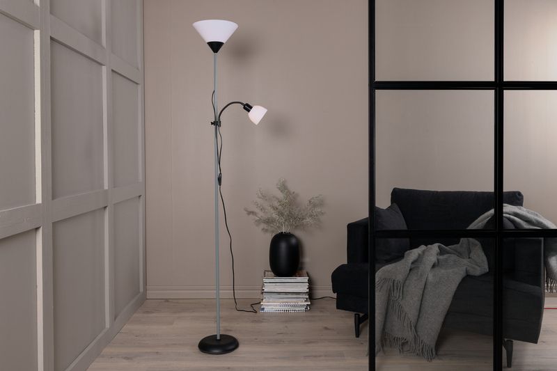 Venture Home Bagasi Golvlampa Ljusgrå
