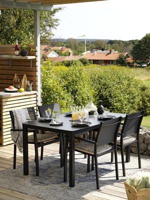 Brafab Amarante Utomhusmatta 160x230 cm Ljusblå/Grå