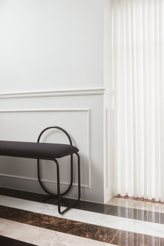 AYTM Angui Bänk Anthracite 110x68 cm