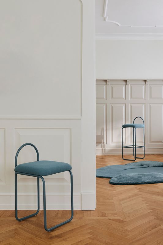 AYTM Angui Barstol Dusty Blue 37x92.5 cm