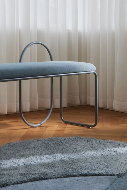 AYTM Angui Bänk Dusty Blue 110x68 cm