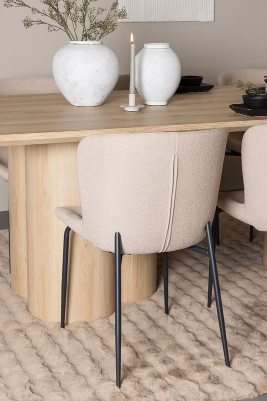 Venture Home Olivia Matbord med Modesto Matstol