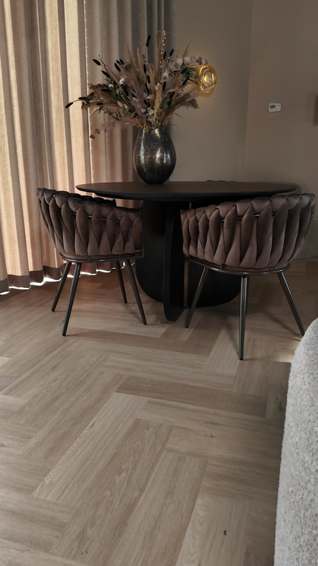 Homerebels Matstol taupe