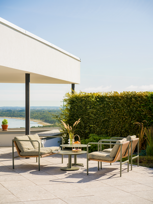 Brafab Peace Lounge Soffbord 80 cm Nordic Green