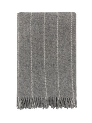 Høie Storebjørn ullpläd naturlig grå 130x200 cm