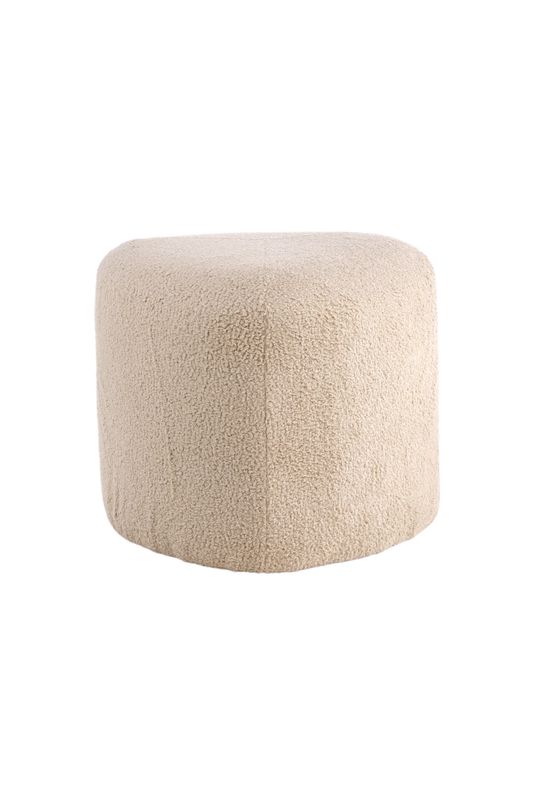 Venture Home Peg Puff – Beige Teddytyg