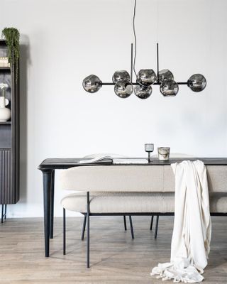 Eleonora Matbord Jiska 250x100 - Svart