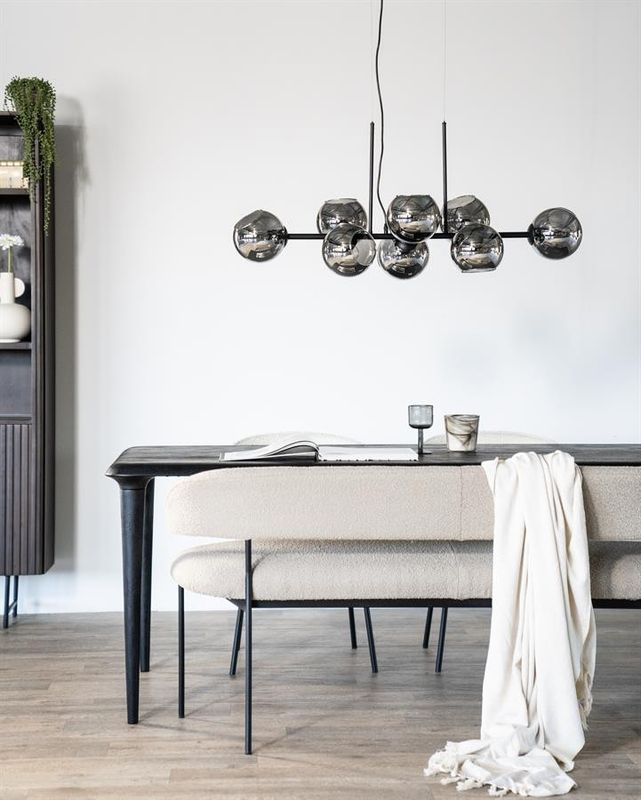 Eleonora Matbord Jiska 250x100 - Svart