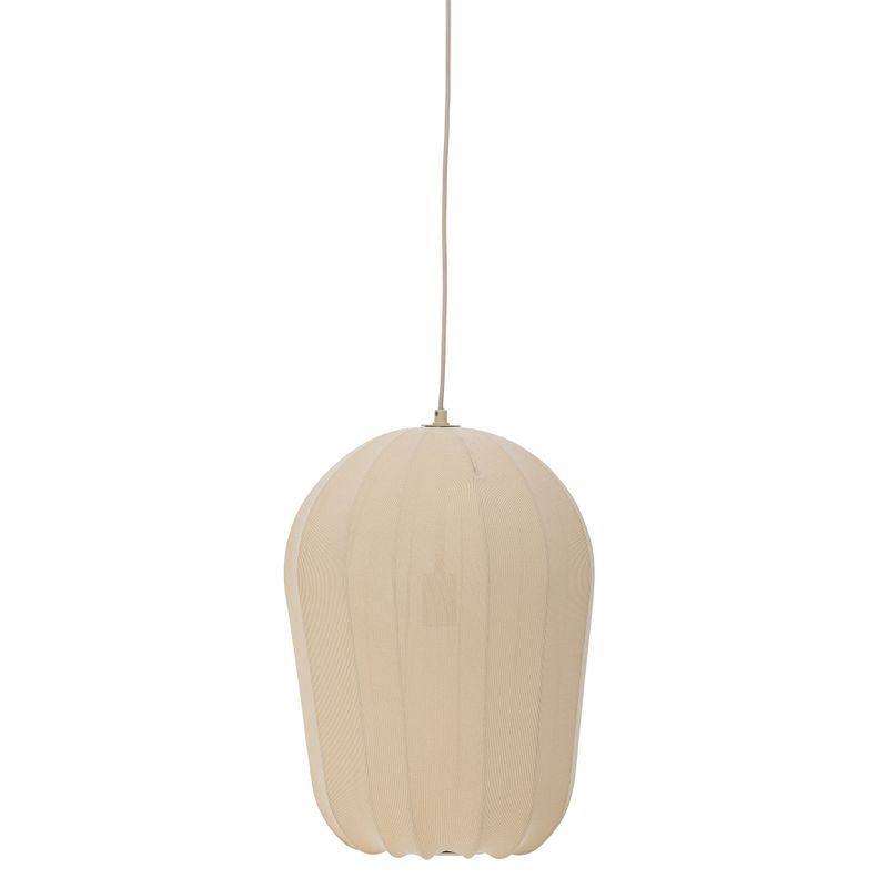 Bloomingville Naluna Taklampa, Natur, Polyester, Ø42xH50 cm