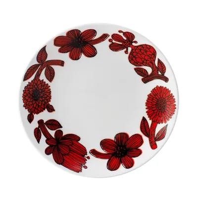 Gustavsbergs ASTER RÖD Tallrik 18 cm