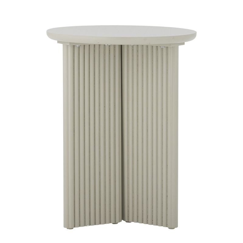 Bloomingville Edith Sidobord, Vit, Granträ