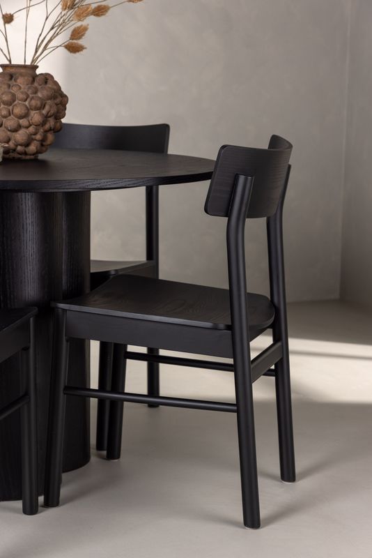 Venture Home Matgrupp Olivia med 4st Matstolar Montros