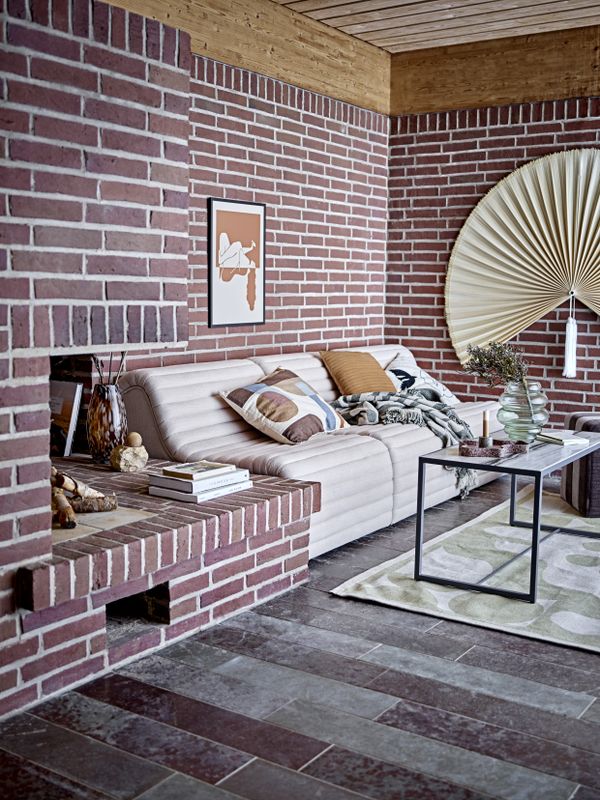 Bloomingville Allure loungestol, natur, polyester