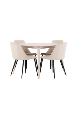 Venture Home Matbord Flora med Night Stol