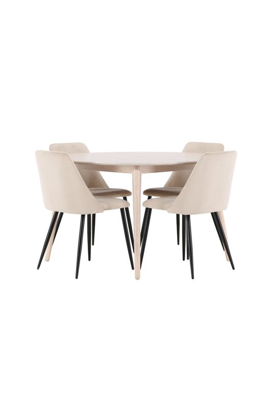 Venture Home Matbord Flora med Night Stol