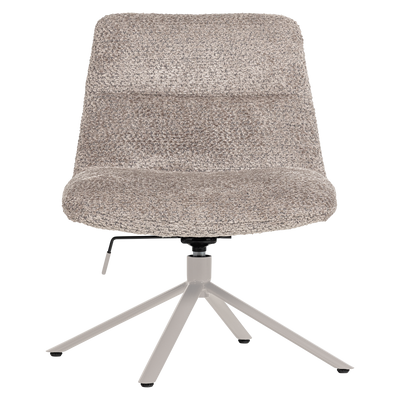 WOOOD Soren Justerbar Swivel Fåtölj i Ullig Grå