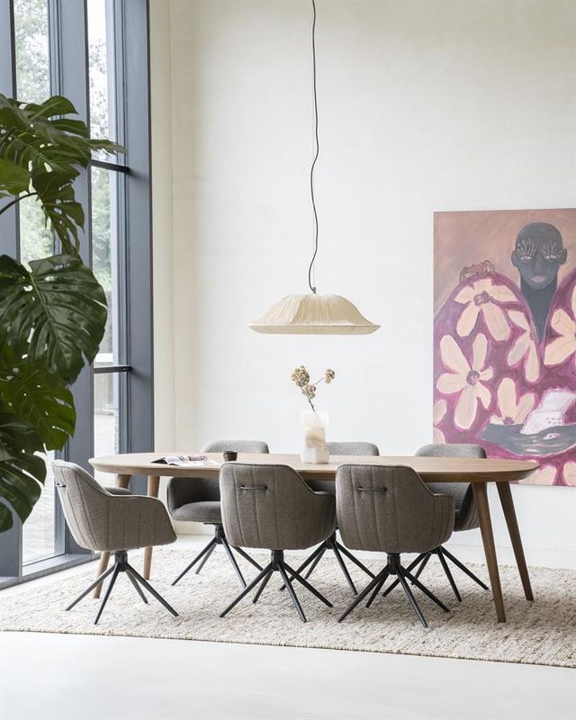 Eleonora Matbord Elijah 300x100 cm - Brun