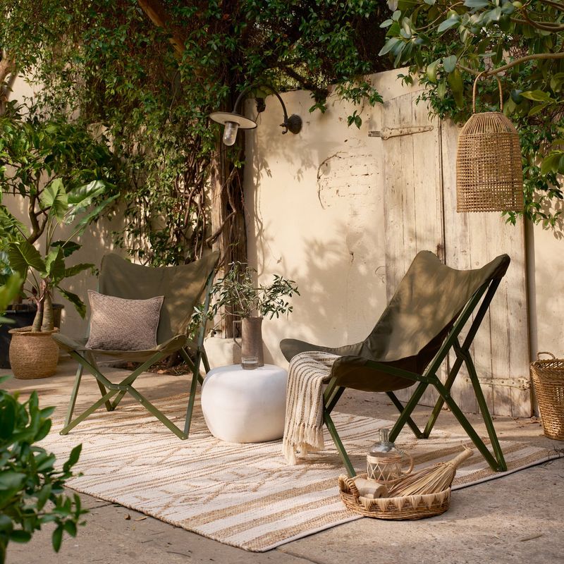 vtwonen PEBBLE Sidobord Vit 35xO50