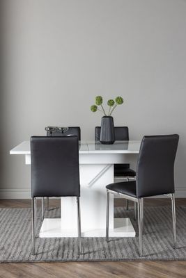 Venture Home Matgrupp Pluto med stolarna Lily