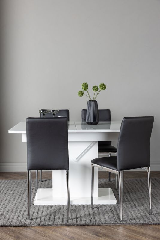 Venture Home Matgrupp Pluto med stolarna Lily