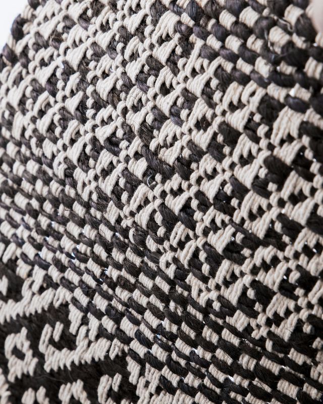 House Doctor Ethnic Matta Svart/Natur