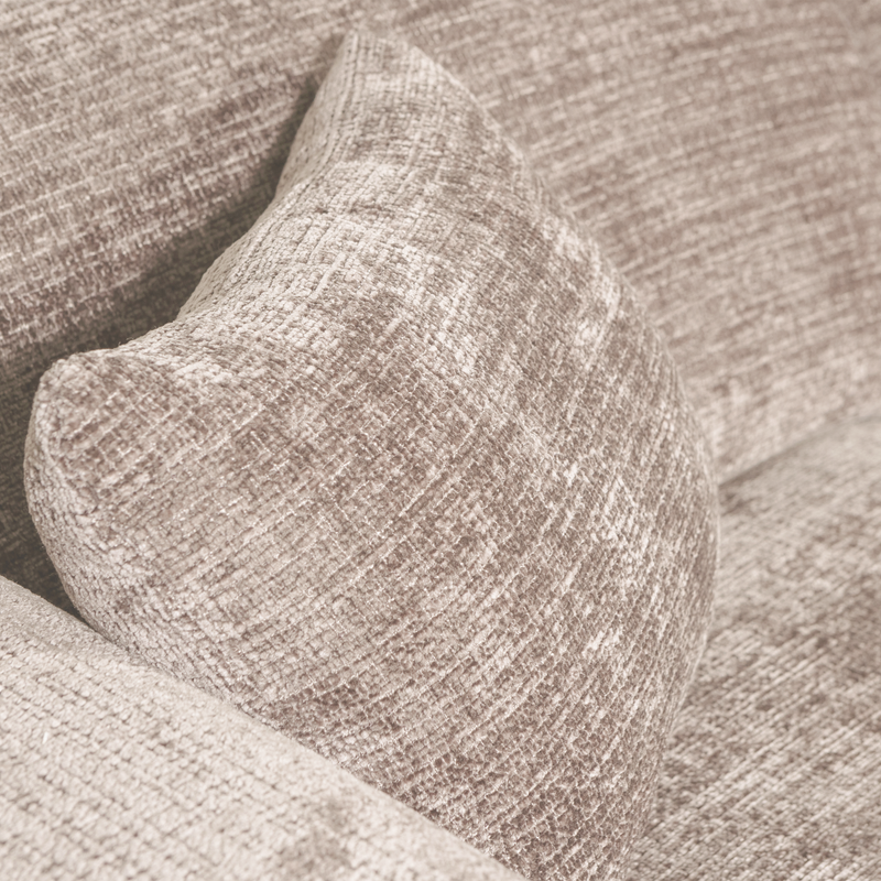 WOOOD Cloud Schäslong Soffa Höger Chenille Natur