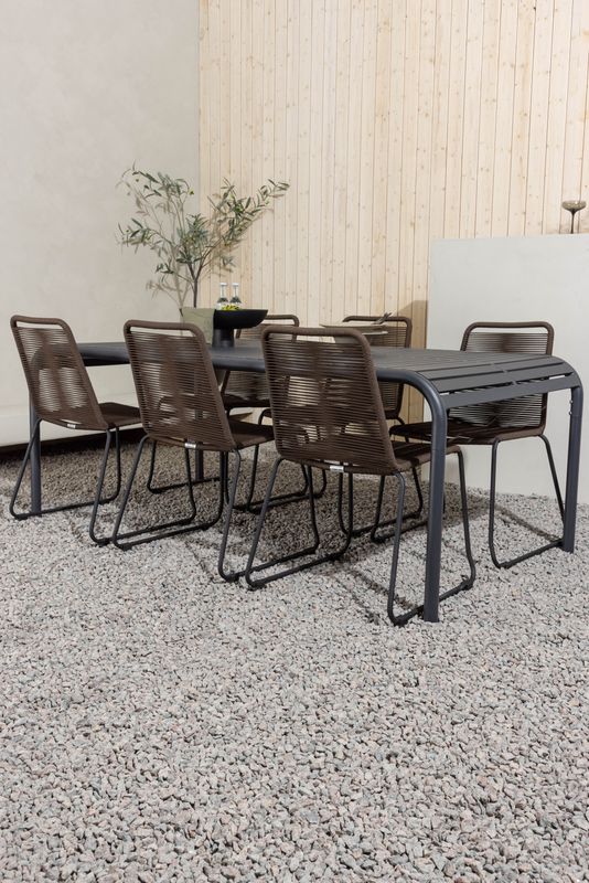 Venture Home Borneo Rektangulär Matgrupp