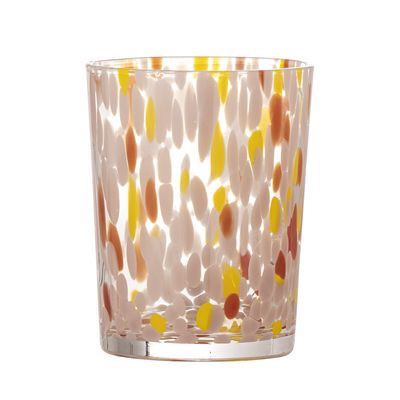 Bloomingville Lilya Dricksglas, Rose, Glas 33,5 cl 4-pack