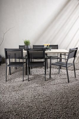 Venture Home Lina Rektangulär Matgrupp