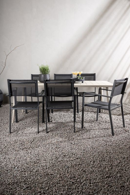 Venture Home Lina Rektangulär Matgrupp