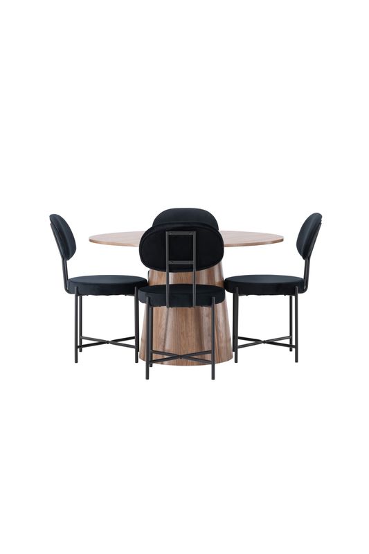 Venture Home Matgrupp Lanzo med stolarna Stella