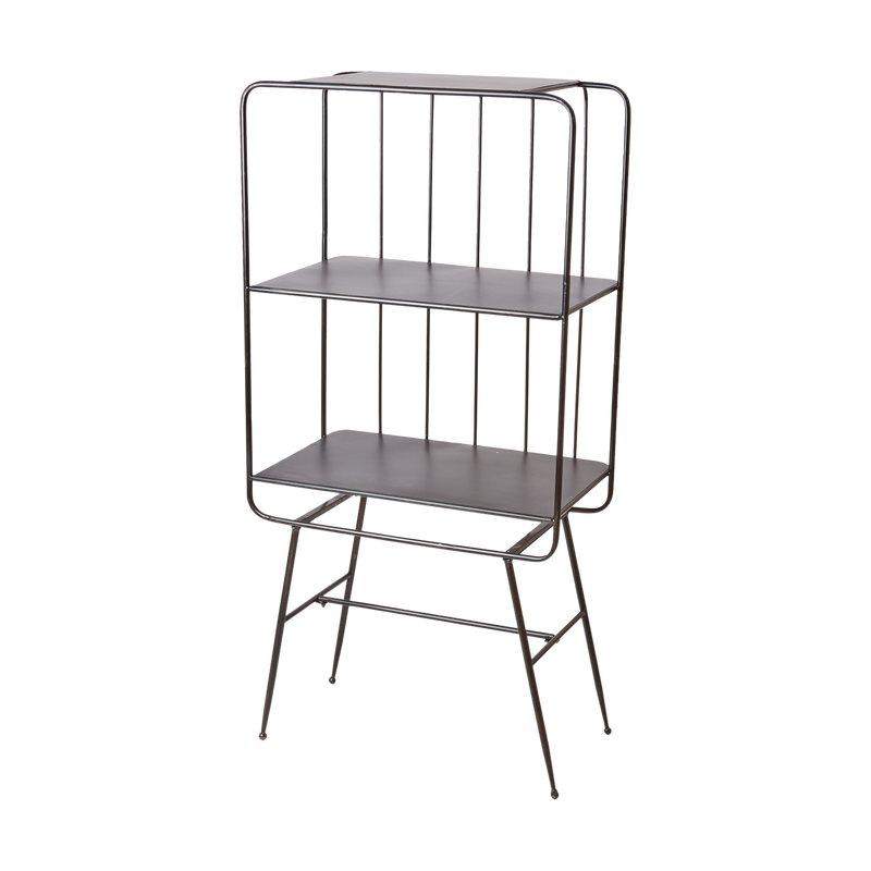 Affari of Sweden WILLIAM Hylla, Grå 70x40x140 cm