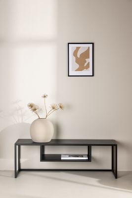 Venture Home Riverside TV-bänk i svart stål