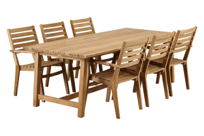 Brafab Keros Matbord 100x220 cm Teak