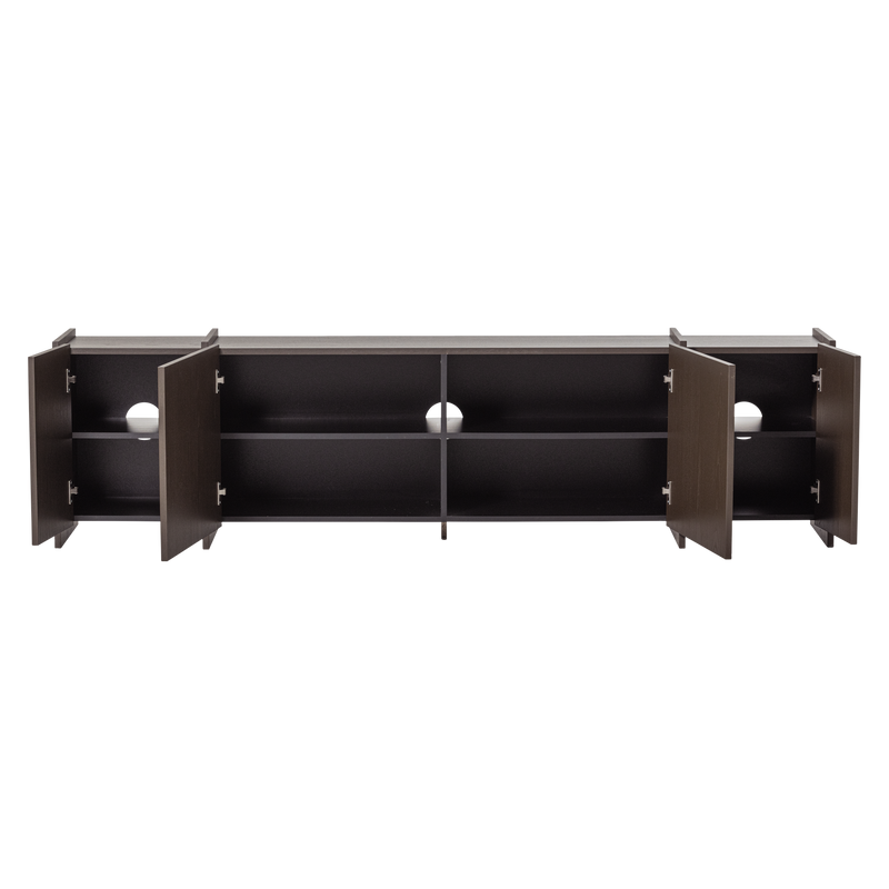 WOOOD BROCK TV-bänk 200 cm i askfaner