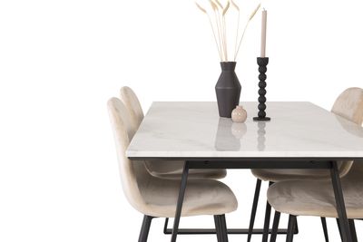 Venture Home Estelle Rektangulär Matgrupp