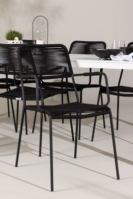 Venture Home Break Rektangulär Matgrupp med Lindos Stolar