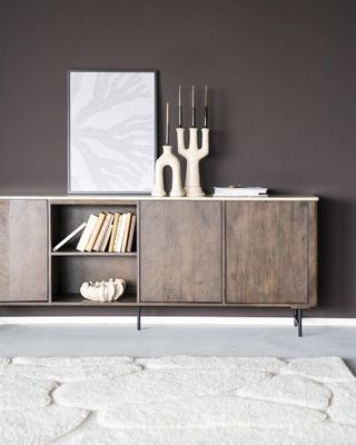 Eleonora Sideboard Lio - 3 Dörrar, Brun