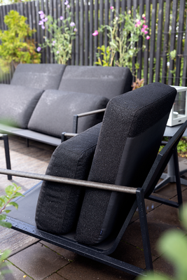 Brafab Lyra soffa Svart / Teddy black