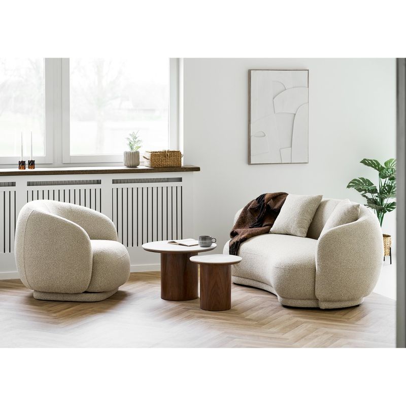 House Nordic Hawkes 2,5-sits soffa Sand