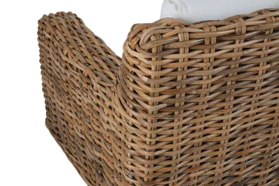 Brafab Rossvik Rottingfåtölj Natur/Vit