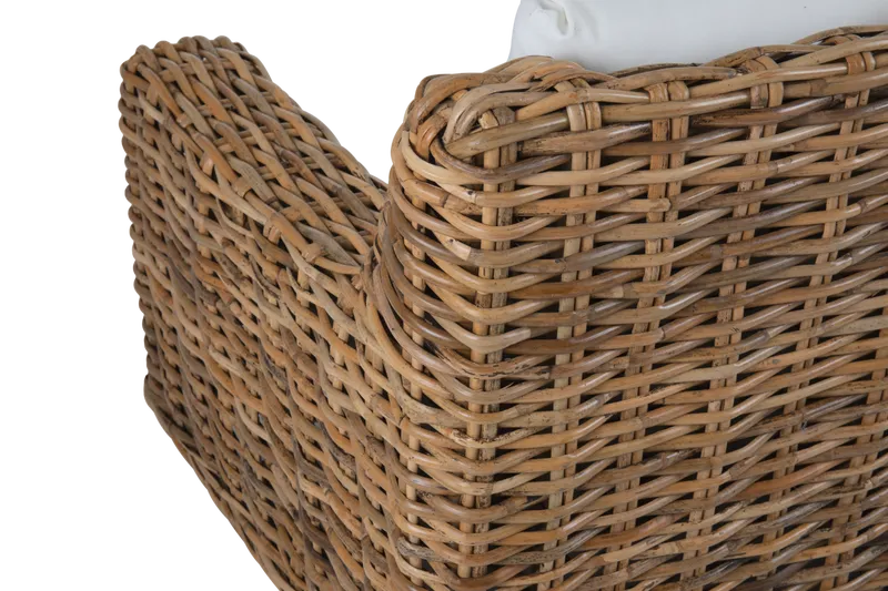 Brafab Rossvik Rottingfåtölj Natur/Vit