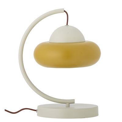 Bloomingville Bubble Bordslampa, Natur, Metall, L27xH34,5xW27 cm